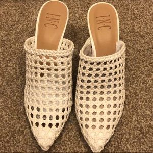 Brand new white heels